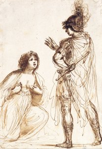Cleopatra and Octavian